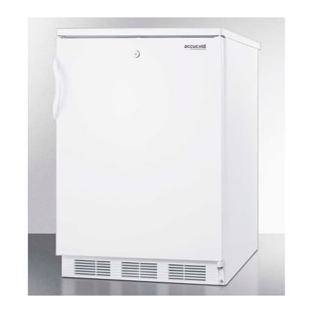 Summit Appliance Div. Summit  Freestanding All Refrigerator W/Lock 5.5 Cu. Ft. White FF7LW